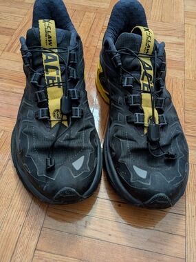 X-Claw ACE Men’s Black and Yellow Athletic Shoes Li Ning